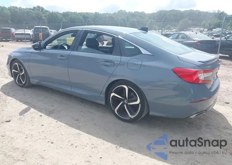 2022 Honda Accord Sport из США, поврежденный, VIN 1HGCV1F36NA112813